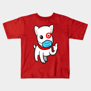 Essential Employee Dog Wearing Mask Kids T-Shirt